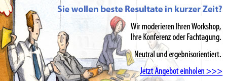Gleich Moderationsangebot einholen. Gleich Moderationsangebot einholen.